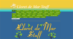 Desktop Screenshot of lloret-de-mar-stuff.com